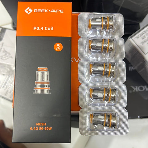Greek vape P0.4 Mesh 0.4 ohms 50-60w india orignal