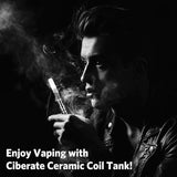 CBD Oil THC Compatible 510 Thread |Refillable cbd Vaping Ceramic Coil Cartridge