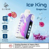 ELF BAR ICE KING | 30000 PUFFS | DISPOSABLE VAPE | VAPE INDIA SMOKE