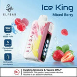 ELF BAR ICE KING | 30000 PUFFS | DISPOSABLE VAPE | VAPE INDIA SMOKE