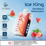 ELF BAR ICE KING | 30000 PUFFS | DISPOSABLE VAPE | VAPE INDIA SMOKE
