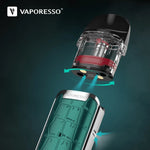 Vaporesso Luxe Q 0.6 /1.0 /1.2 MESH POD Replacement Pods -4 pack|VAPE INDIA SMOKE
