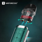 Vaporesso Luxe Q 0.6 /1.0 /1.2 MESH POD Replacement Pods -4 pack|VAPE INDIA SMOKE