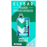 ELFBAR TE6000 –Vanilla Custard